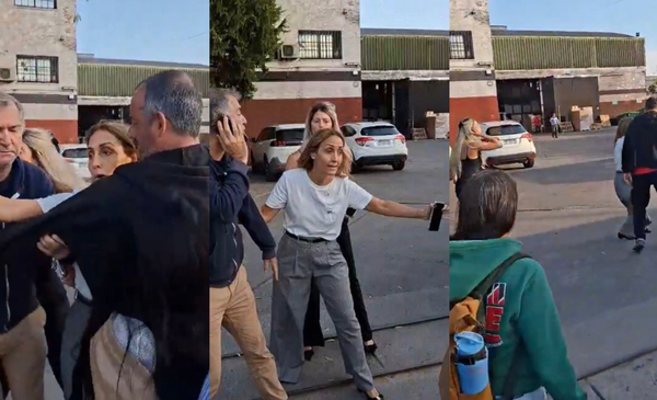 Senadora libertaria desoye a la justicia y bloquea el ingreso de trabajadores en Lustramax