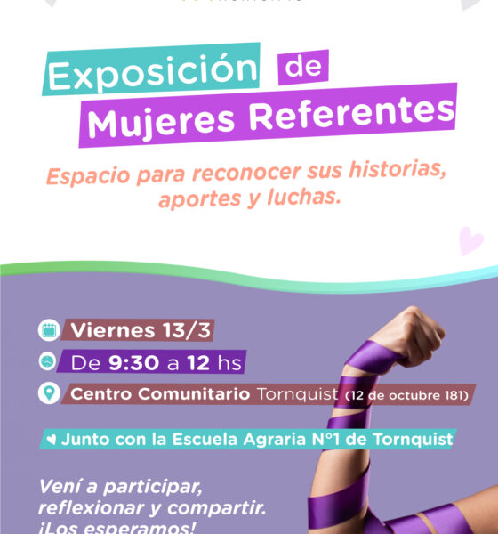 Exposición ‘Mujeres Referentes de Argentina’: un espacio para reconocer historias, aportes y luchas