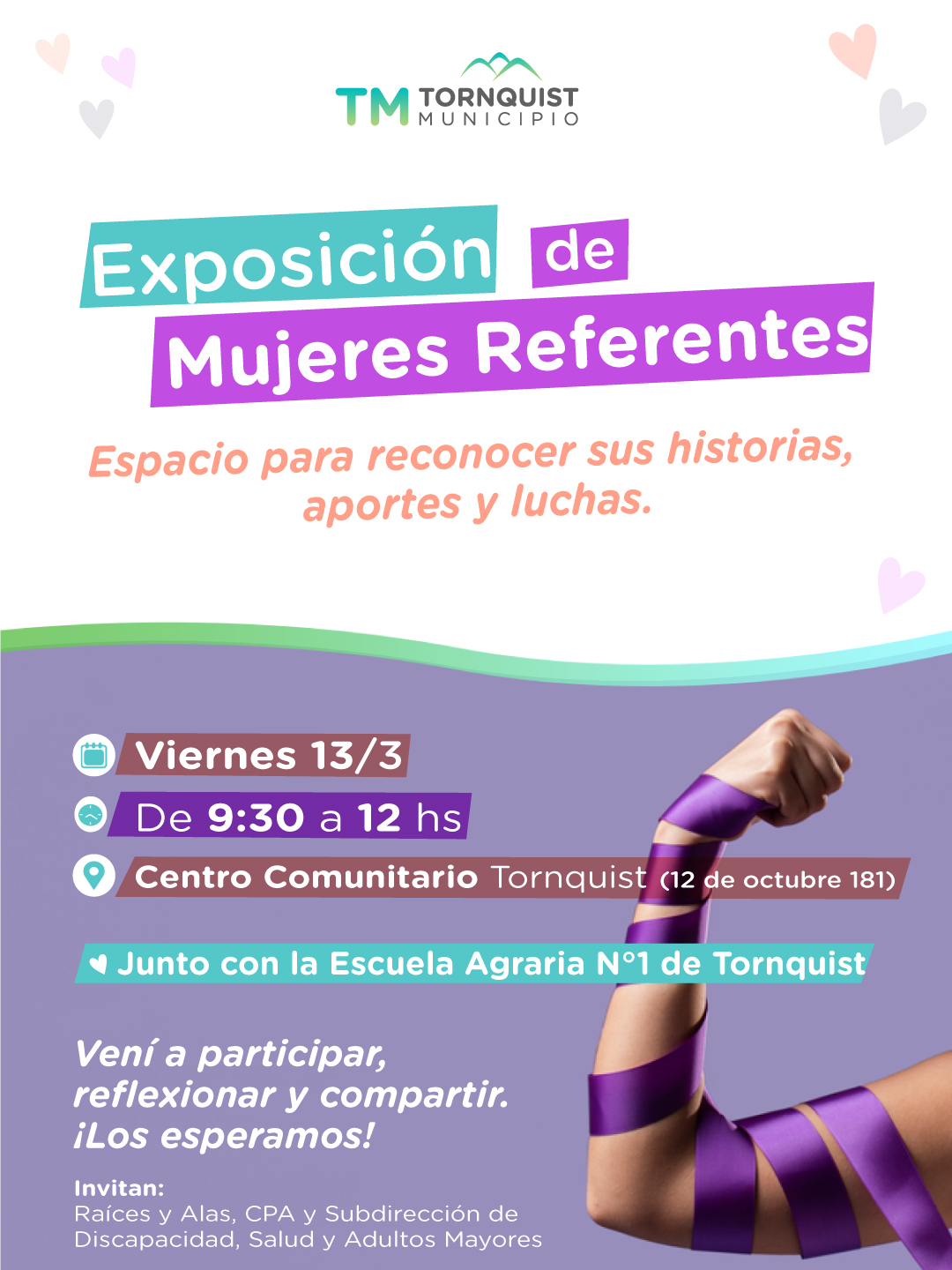 Exposición ‘Mujeres Referentes de Argentina’: un espacio para reconocer historias, aportes y luchas