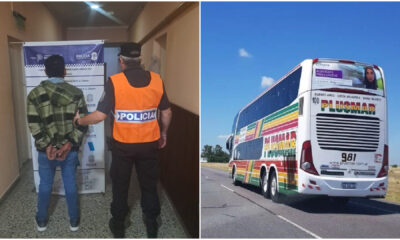 Adolfo Gonzales Chaves: detienen a un hombre por abusar de una pasajera en un micro de Plusmar sobre la Ruta 3