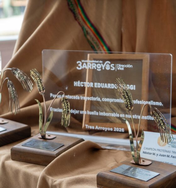 Reconocimientos y premiaciones en el marco de la Fiesta Provincial del Trigo