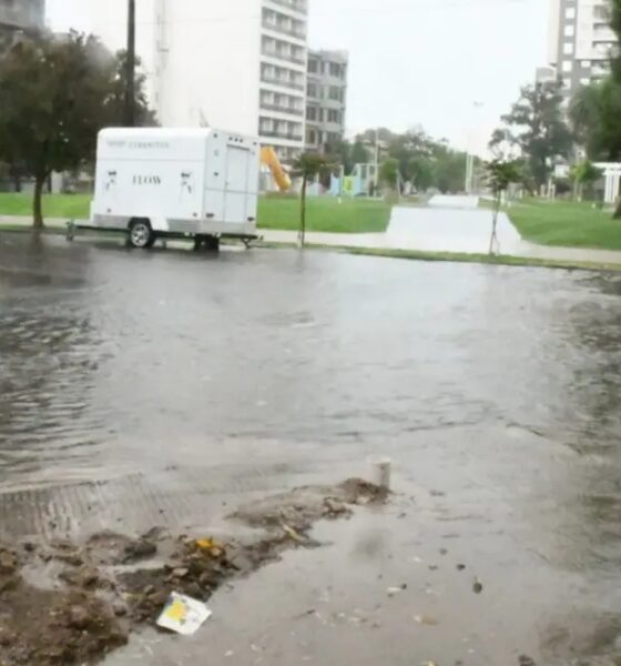 Bahía Blanca bajo alerta amarilla por lluvias: cayeron 14 milímetros y las cuadrillas limpian las bocas de tormenta