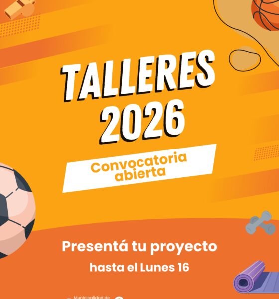 Abren la convocatoria para dictar talleres deportivos y juveniles este 2026