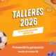 Abren la convocatoria para dictar talleres deportivos y juveniles este 2026