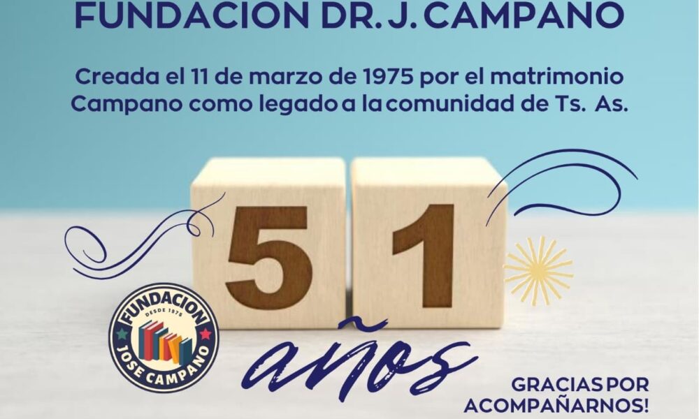 La Fundación Campano de festejo: 51 años de trayectoria