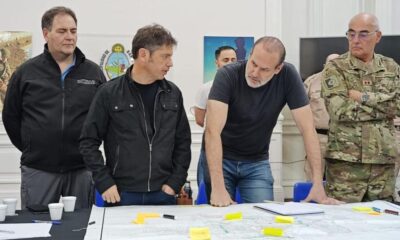 Kicillof cumple agenda en Bahía Blanca