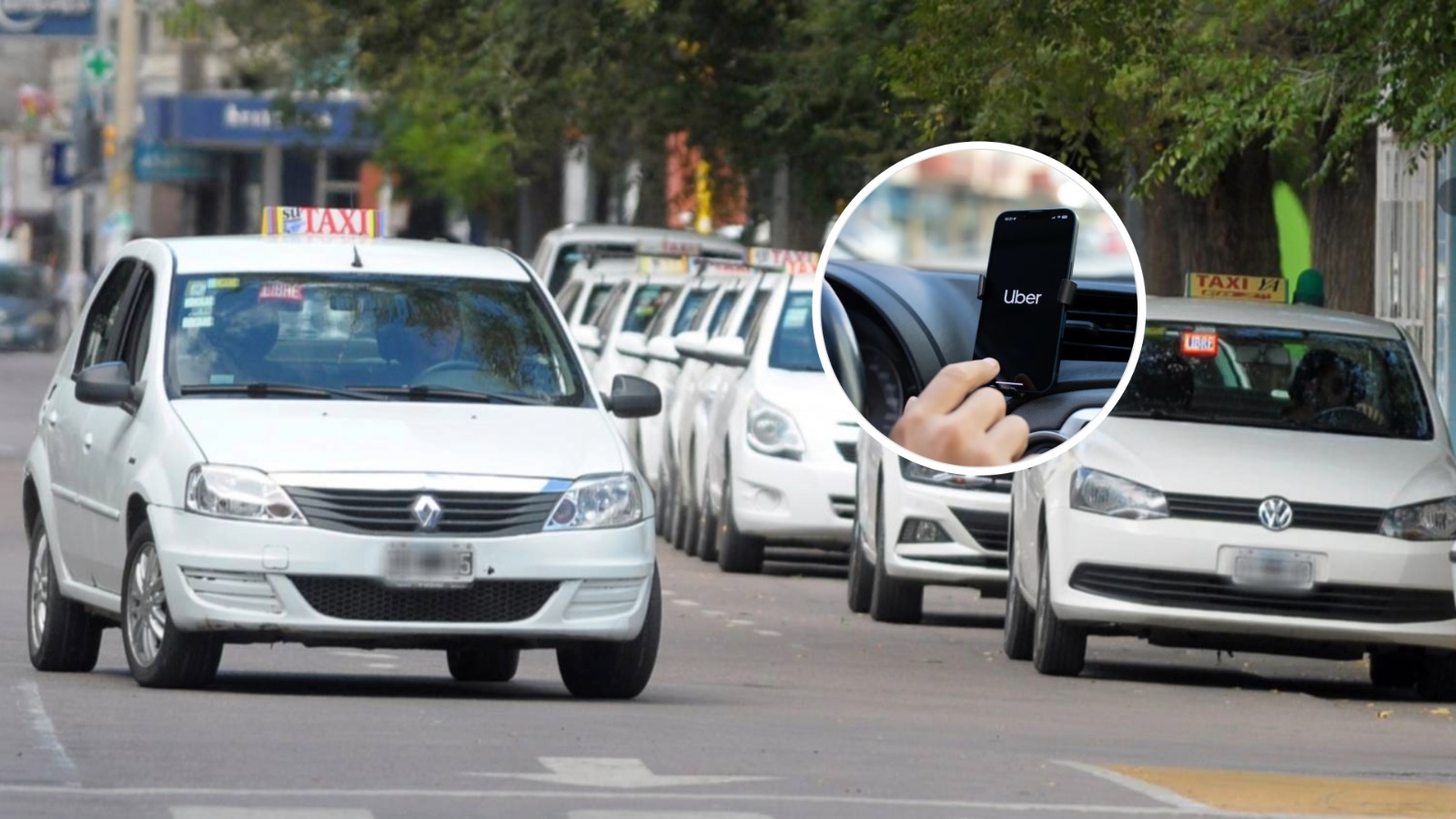 "El día que desaparezcamos, van a ver lo que cuesta": taxistas advierten a usuarios de Uber en Bahía Blanca