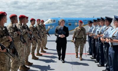 Denuncian que Milei le ofreció a Trump el Puerto de Ushuaia como pago para entrar a la Junta por la Paz