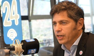 “Voy a construir una alternativa superadora y sin espejo retrovisor”, dijo Kicillof en su visita a un medio bahiense