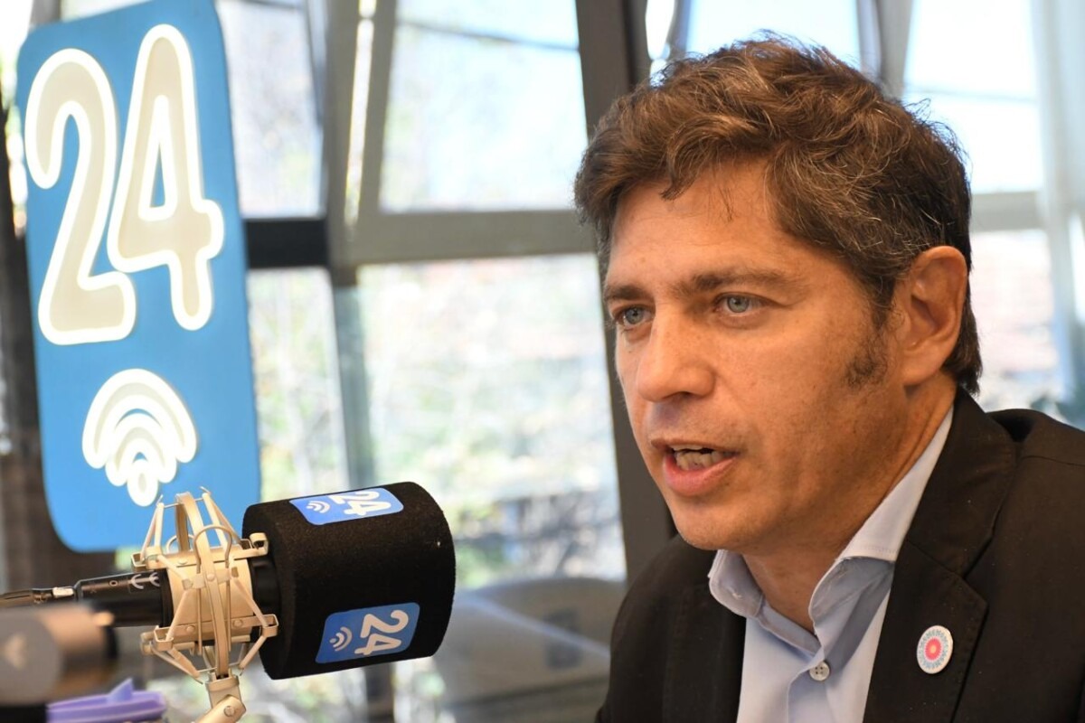 “Voy a construir una alternativa superadora y sin espejo retrovisor”, dijo Kicillof en su visita a un medio bahiense