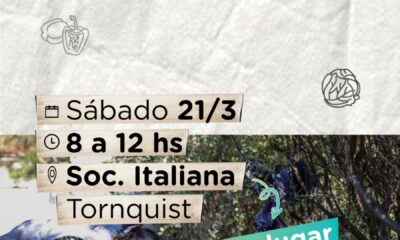 Cambio de lugar para la feria municipal distrital en Tornquist por pronóstico de lluvias