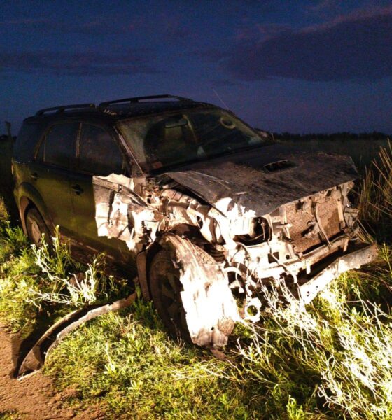 En ruta 3, cerca de Mayor Buratovich: manejaba borracho y provocó un choque en cadena