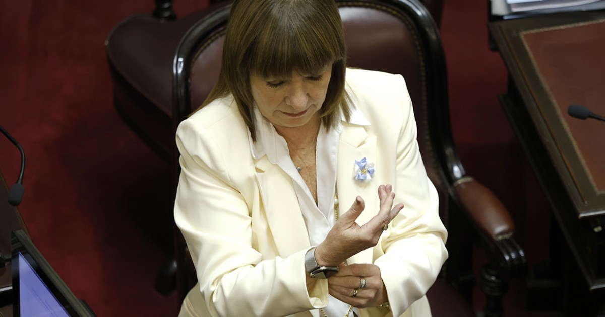 Patricia Bullrich pone a Lázaro Báez como ejemplo para que la gente suelte los dólares