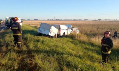 Choque fatal: tres muertos y un herido en cercanías de Guaminí