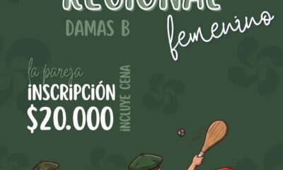 Regional de Pelota a Paleta Femenino en Tres Arroyos