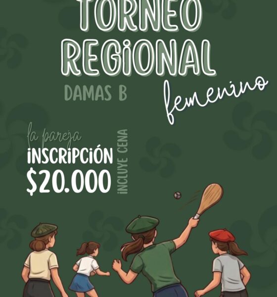 Regional de Pelota a Paleta Femenino en Tres Arroyos