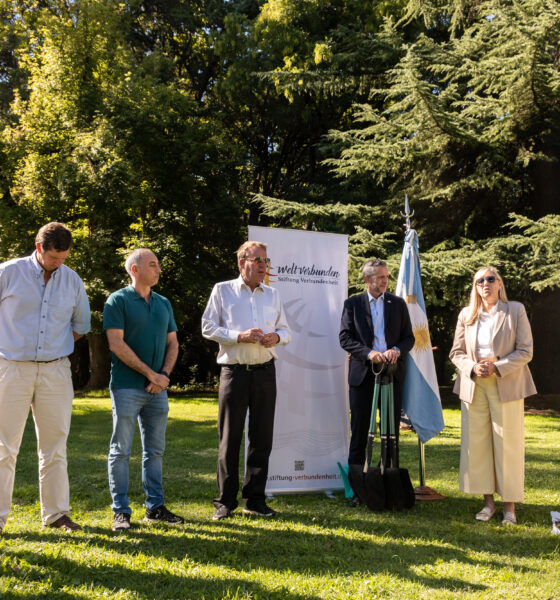Estefania Bordoni compartió actividades con el Embajador de Alemania