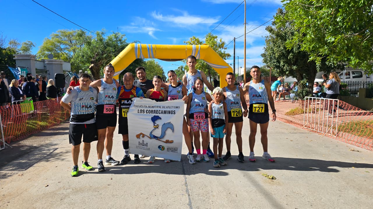 Cabello se impuso en Copetonas y “Los Correcaminos” sumaron podios en los 8K y 4K
