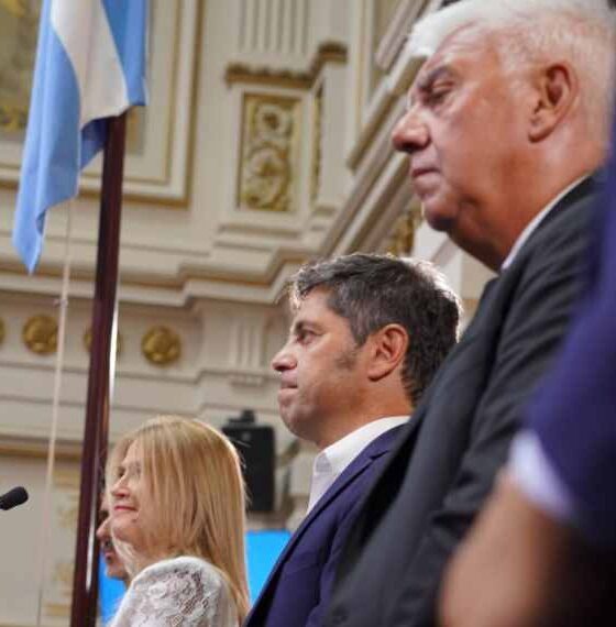 Kicillof abrió el 154° período de sesiones ordinarias en la Cámara de Diputados bonaerense