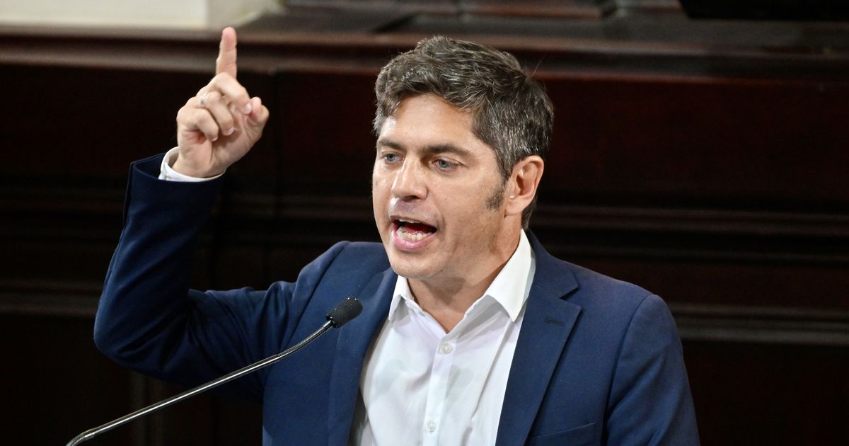 Axel Kicillof 2027: confrontación total