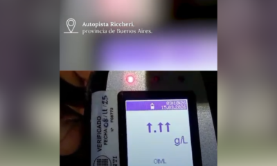 Video: Manejaba por la Riccheri, negó haber tomado y superaba los 3 g/l de alcohol en sangre