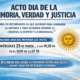 Adultos Primaria invita al acto por el Día de la Memoria, la Verdad y la Justicia