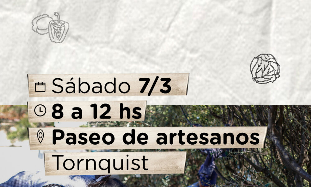 Feria Municipal Distrital, este sábado en Tornquist