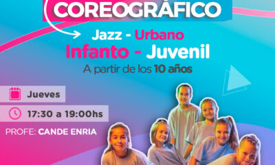Tornquist: Comienza un Taller Coreográfico de jazz y urbano infanto-juvenil