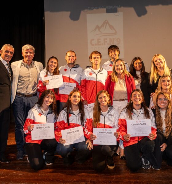 Tornquist celebró a los primeros egresados de la Escuela de Guardavidas