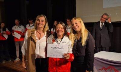 Virginia Rojas destacó el esfuerzo y la vocación por haber alcanzado el logro como guardavida