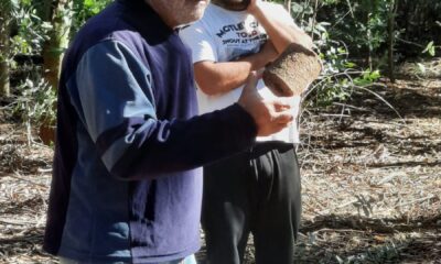 Alumnos de la Escuela Técnica N°1 visitaron la Estación Forestal de Claromecó