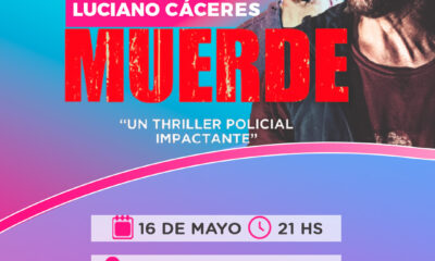 Luciano Cáceres llega a Tornquist con su unipersonal Muerde