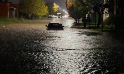 Inundaciones en Coronel Suárez: llovieron 90 milímetros en pocos minutos