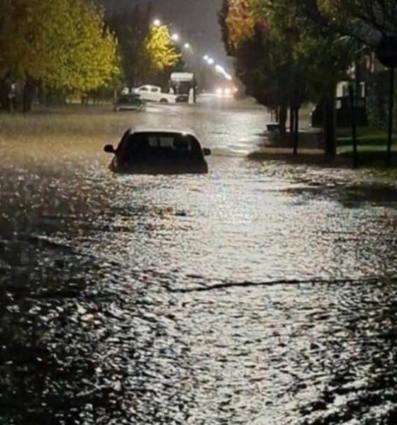 Inundaciones en Coronel Suárez: llovieron 90 milímetros en pocos minutos