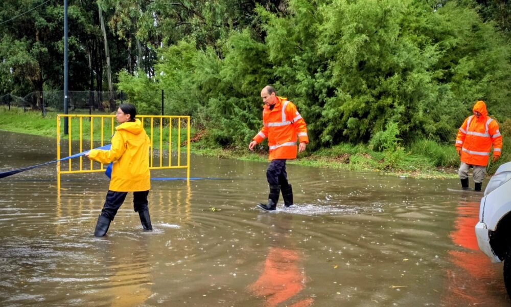 Coronel Rosales sufrió 65 milímetros de lluvia en 30 minutos: “No hay estructura que pueda evacuar ese volumen de agua”