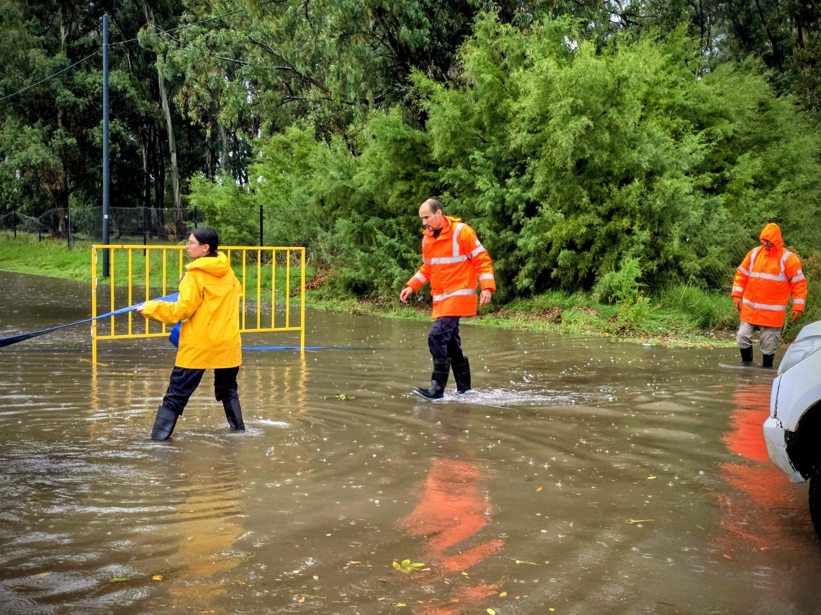 Coronel Rosales sufrió 65 milímetros de lluvia en 30 minutos: “No hay estructura que pueda evacuar ese volumen de agua”