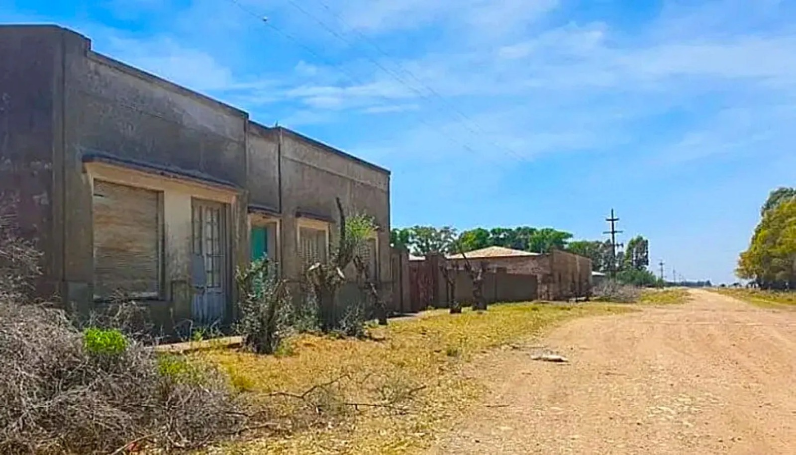 Estela, el pueblo bonaerense sin habitantes que se convirtió en un museo a cielo abierto