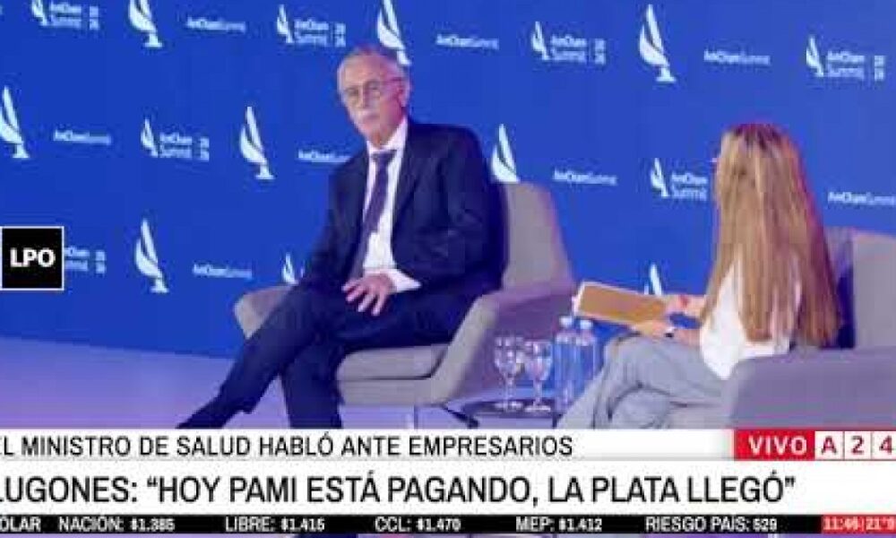 Para Lugones, los jubilados del Pami mayores de 80 años son "una carga muy grande"