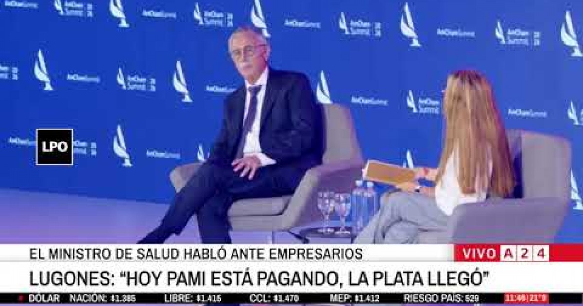 Para Lugones, los jubilados del Pami mayores de 80 años son "una carga muy grande"