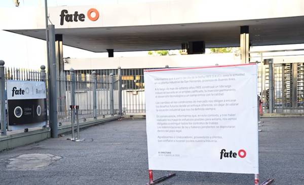 Embargan a FATE por $3.000 millones por incumplir la conciliación obligatoria