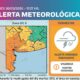 Alerta naranja por tormentas fuertes para la madrugada de este martes 31