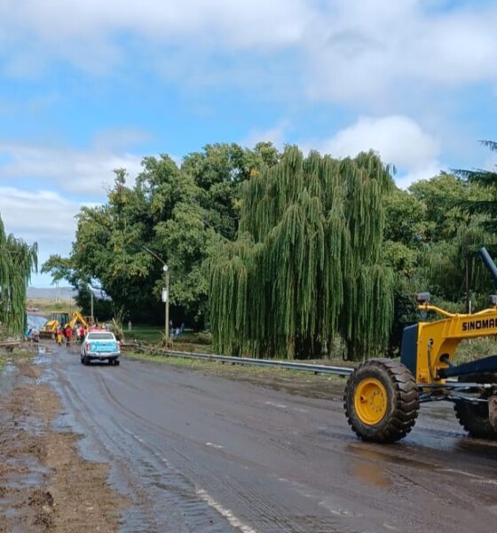 Fue nuevamente habilitado el puente de ingreso a Sierra de la Ventana por Ruta 72