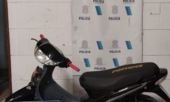 Operativo conjunto en Tres Arroyos permite recuperar una moto robada en Gonzales Chaves