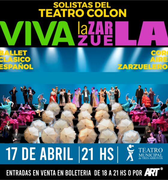 “Viva la Zarzuela” llega al Teatro Municipal con un espectáculo de primer nivel