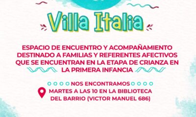 El Municipio fortalece el acompañamiento a las crianzas en el barrio Villa Italia