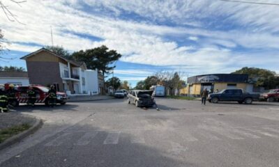 Fuerte choque en Stroeder terminó con una mujer herida