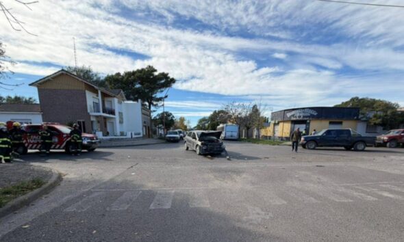 Fuerte choque en Stroeder terminó con una mujer herida