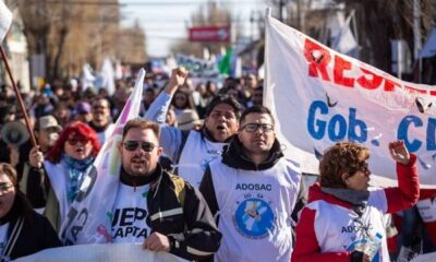 Ajuste en educación: el gobernador Vidal enfrentará esta semana un paro docente por 72 horas en Santa Cruz