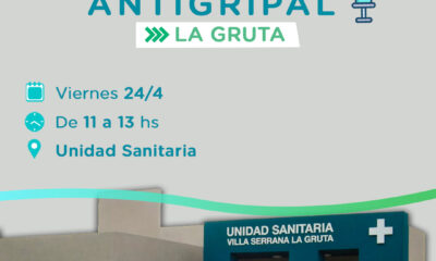 La campaña de vacunación antigripal llega a Villa Serrana La Gruta