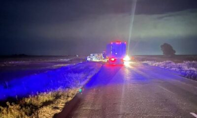 Un camión volcó en la Ruta 51, antes del Dique Paso de las Piedras: no hubo heridos